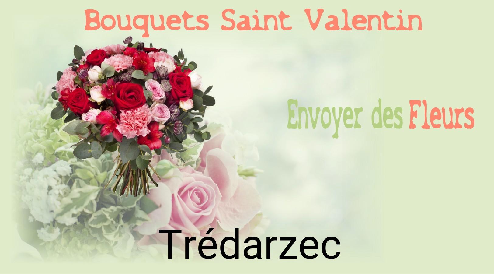 Roses de Saint-Valentin livrées à Trédarzec